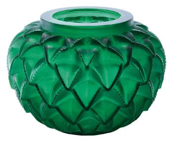 Languedoc vase Green - Lalique